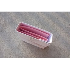 ECO-HARO-10R Album harmonijka w okładce - różowa - 140x140mm