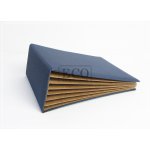 ECO-BAZ-02KG Album BAZYLiszek 180x132mm - kraft z granatową okładką-6 kart