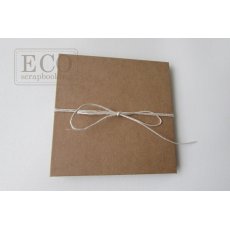 ECO-HAR-11KC Album harmonijka kraft + czarny - 130x130mm