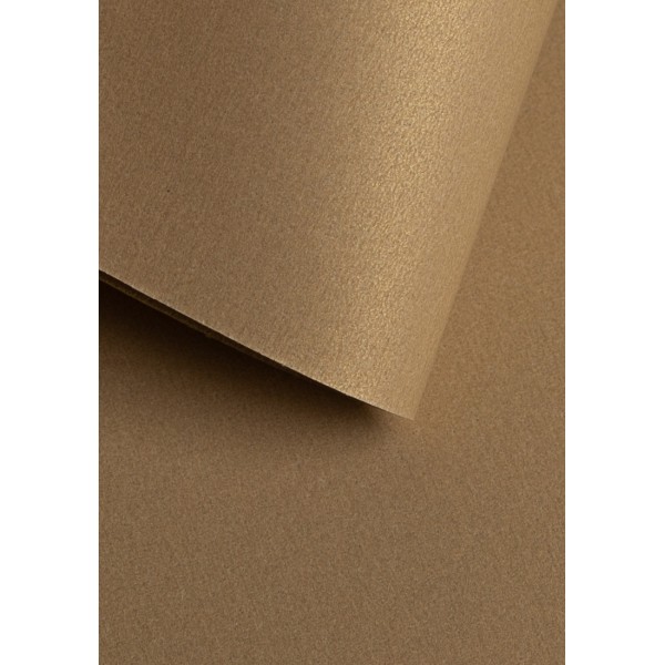 PERLA250A4ZLO Papier jednokolorowy perłowy dwustronny A4 , 20szt - złoty