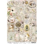 CC-CB-MM09 BLOOMING RETREAT - CARDBOARD DIE-CUTS