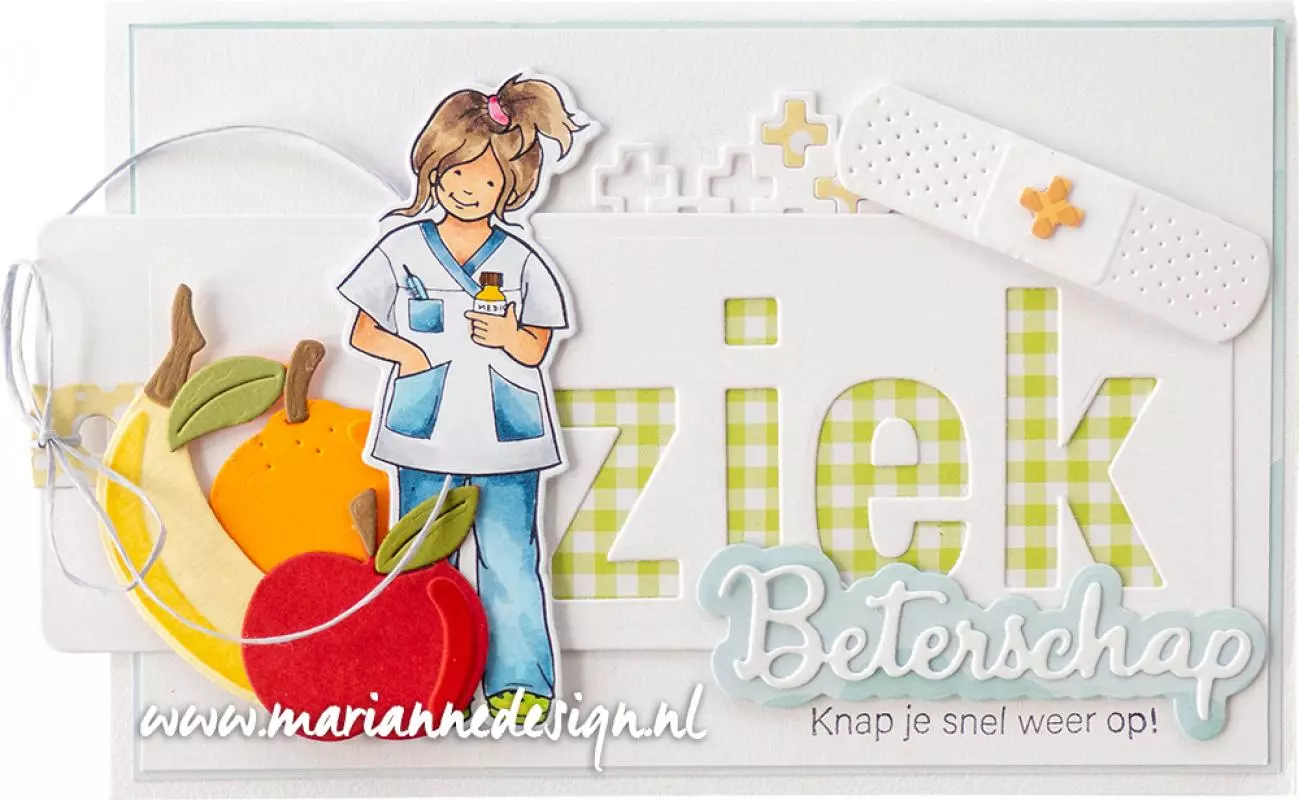 CR1545 Wykrojnik Marianne Design - CreaTables - ART TEXTURE SWISS CROSS - tło krzyżyki