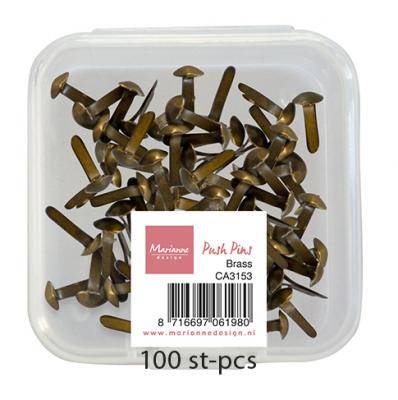 CA3153 Marianne Design - PUSH PINS - BRASS - ćwieki mosiądź