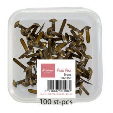 CA3153 Marianne Design - PUSH PINS - BRASS - ćwieki mosiądź