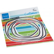 CR1544 Wykrojnik Marianne Design - CreaTables - SQUARE BACKGROUNDS BY MARLEEN - tła