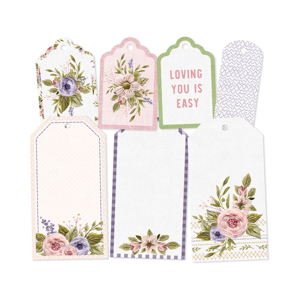 P13-SWL-23 ZESTAW TAGÓW Stitched with love 03