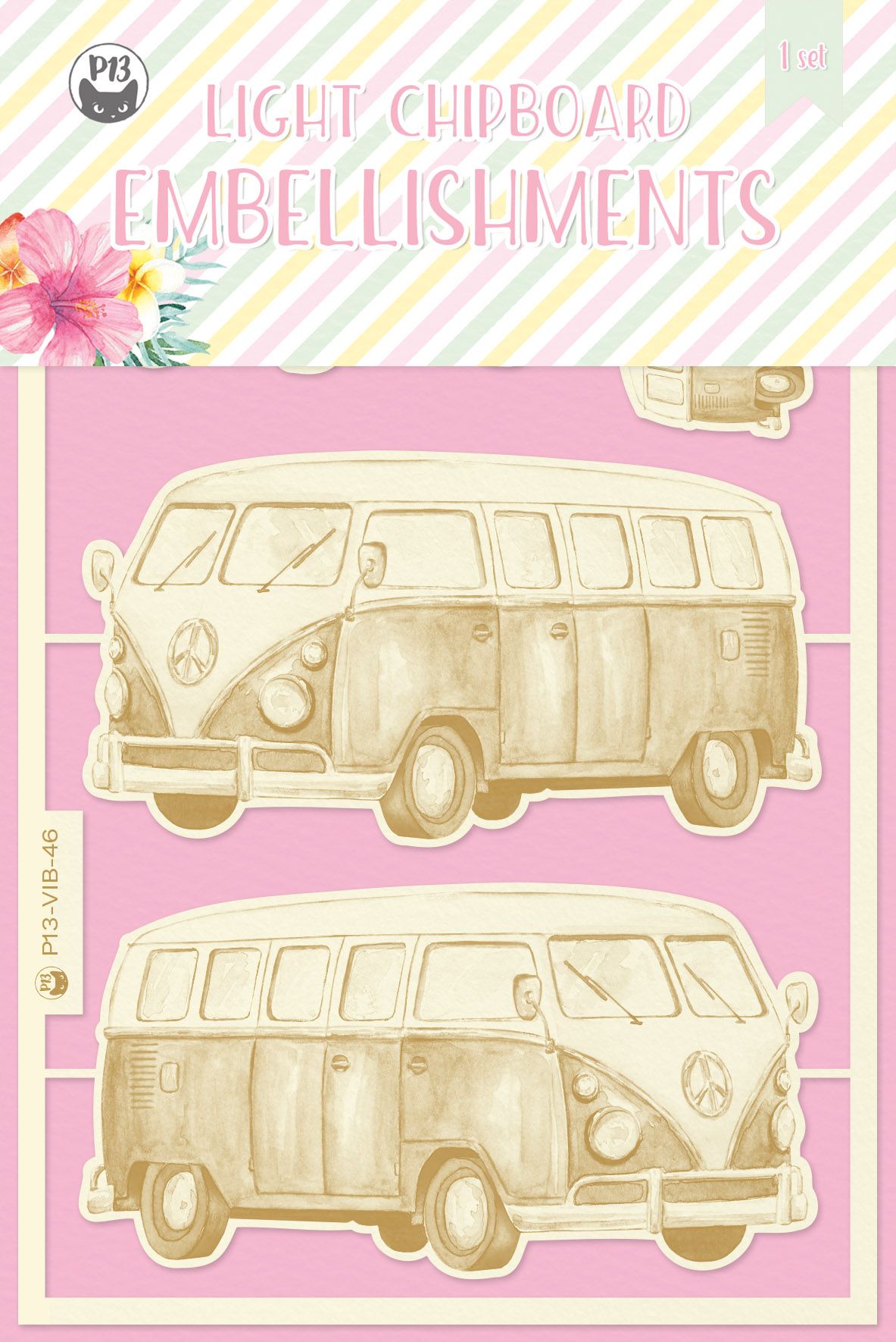 P13-VIB-46 ZESTAW TEKTUREK - Summer vibes 03