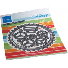 CR1548 Wykrojnik Marianne Design - CrafTables - Gears doily - tryby
