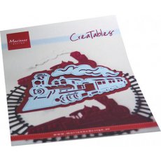 LR0711 Wykrojnik Marianne Design - CreaTables - LOCOMOTIVE - lokomotywa
