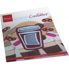 LR0714 Wykrojnik Marianne Design - CreaTables - COFFEE TO GO - kawa na wynos