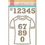 PS8087 Maska Marianne Design - Craft stencil - A5 -  TEAM SHIRT - koszulka
