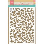 PS8090 Maska Marianne Design - Craft stencil - A5 - CAMOUFLAGE - moro