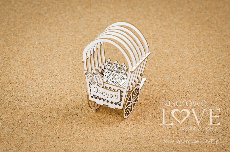 LA21110 ZESTAW TEKTUREK - tekturka Stragan z oscypkami 3D - Summer in mountains