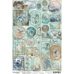 CC-CB-MM11  OCEAN DEEP - CARDBOARD DIE-CUTS
