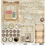 CP-BG07 Papier jednostronny-elementy-Craft&You Design 30,5x30,5 BLOOMING GRUNGE 07