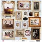 CP-BG08 Papier jednostronny-elementy-Craft&You Design 30,5x30,5 BLOOMING GRUNGE 08