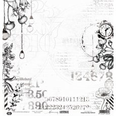CP-BG09 Papier akwarelowy-elementy-Craft&You Design 30,5x30,5 BLOOMING GRUNGE 09