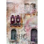 CR01-BG01 Papier ryżowy - Craft&You Design A4 BLOOMING GRUNGE 01
