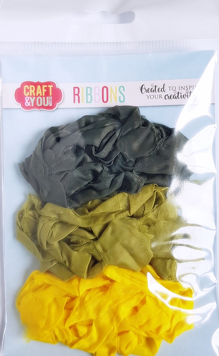 CRIB-010 RIBBONS - tasiemki vintage - BLOSSOM MEADOW - Craft&You Design