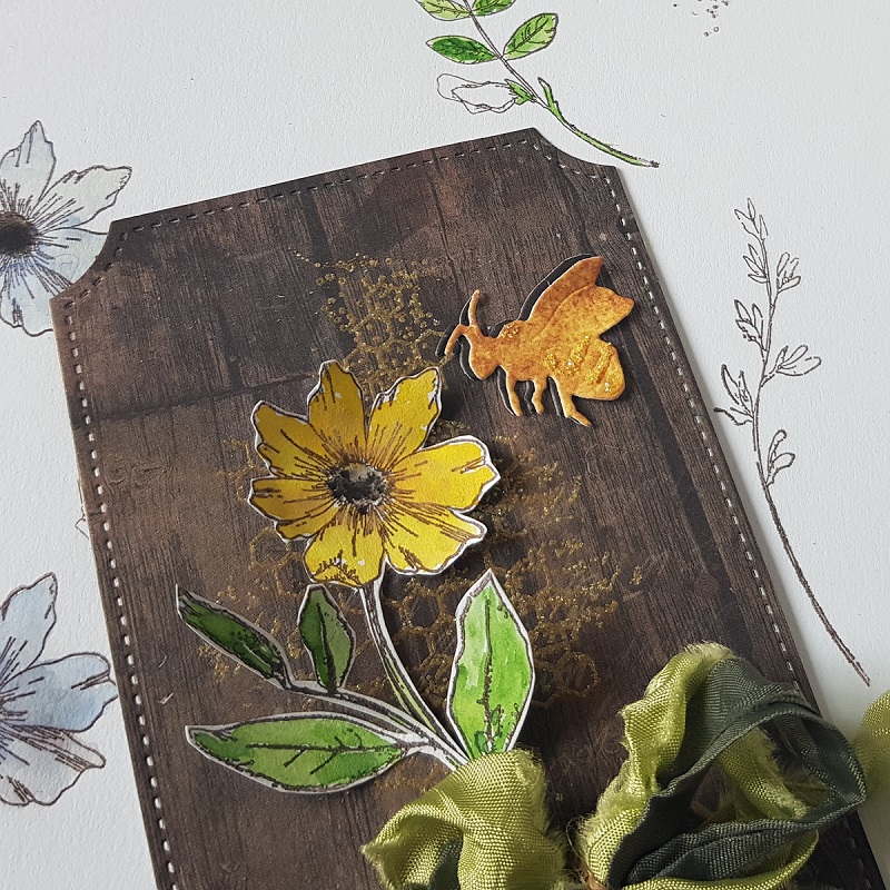 CW128 Wykrojnik /Die-Bee/ Pszczółka - Craft&You Design