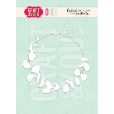 CW129 Wykrojnik /Die--/Wreath/Wianek Eukaliptusowy - Craft&You Design