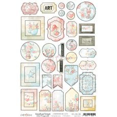 CC-CB-39  WOODLAND FRIENDS - CARDBOARD DIE-CUTS