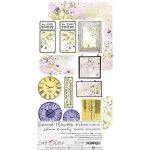 CC-JJ-38 SUMMER FLOWERS - JUNK JOURNAL SET - zestaw dodatków