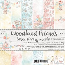 CC-ZM-WF-39 | WOODLAND FRIENDS - zestaw papierów 15,25x15,25cm