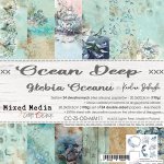 CC-ZS-OD-MM11  OCEAN DEEP - zestaw papierów 20,3x20,3cm