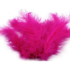 150437-21 Pióra strusie - kolor ciemny róż