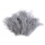 150437-27 Pióra strusie - kolor szary