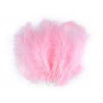 150437-51 Pióra strusie - kolor jasny róż