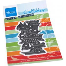 CR1553 Wykrojnik Marianne Design - CrafTables - PUNCH DIE BOATS - łodzie