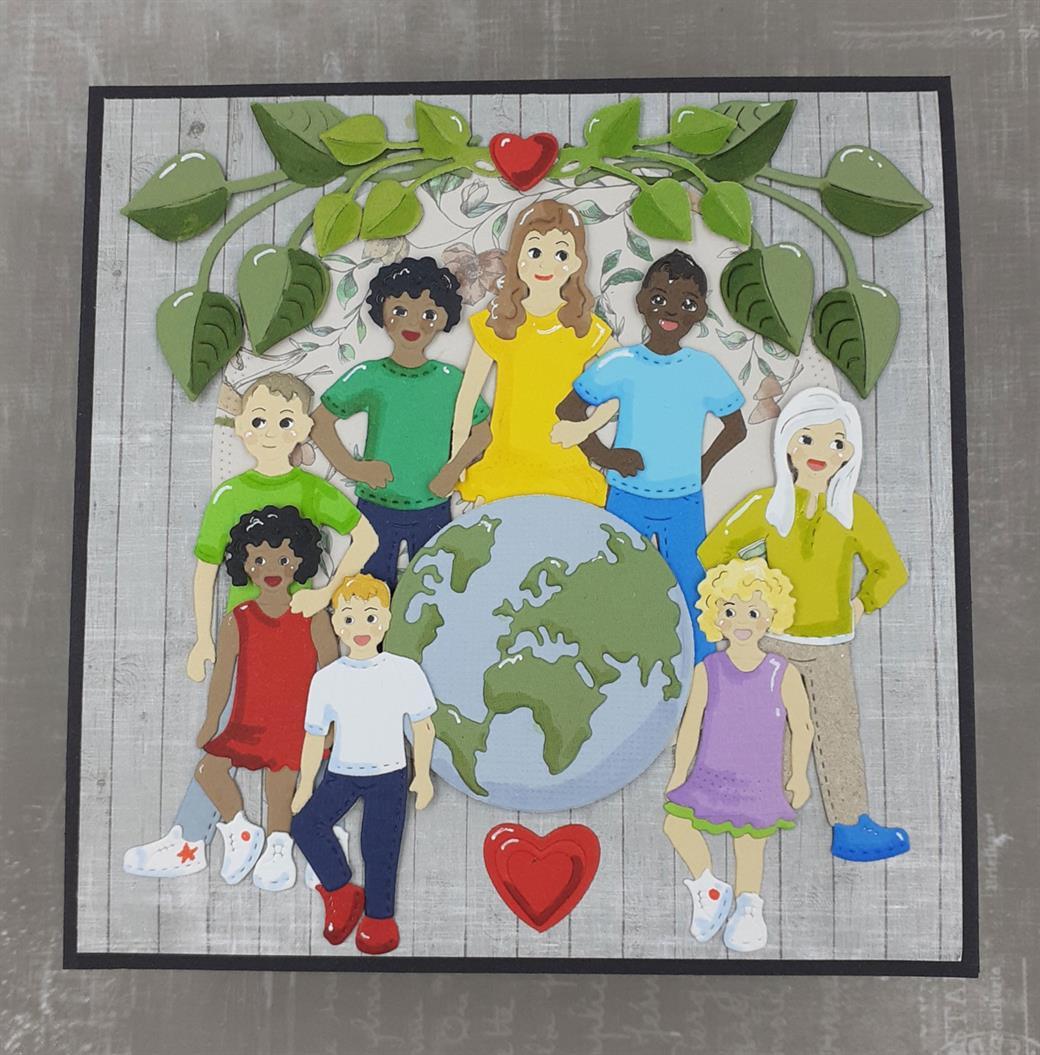 BLD1355 Wykrojnik By Lene - Big Kids - dzieci