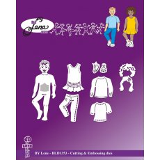 BLD1353 Wykrojnik By Lene- Little Kids - dzieci