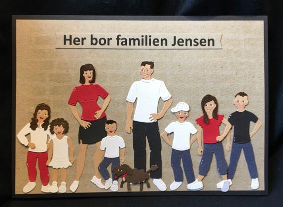 BLD1355 Wykrojnik By Lene - Big Kids - dzieci