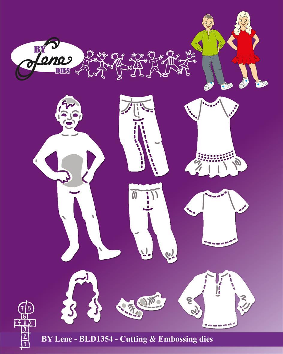 BLD1354 Wykrojnik By Lene - Kids - dzieci