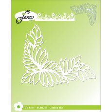 BLD1369 Wykrojnik By Lene- Leaf corner - narożnik liści