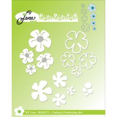 BLD1371 Wykrojnik By Lene - Flowers - kwiaty