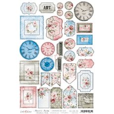 CC-CB-40 FLOWER FIESTA - CARDBOARD DIE-CUTS