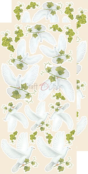 CC-DOD-CHE-03 CHARMING EXTRAS - 03 - KOMUNIA ŚW. - zestaw dodatków PREMIUM 15x30,5cm