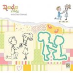 DDCS025 Stempel z wykrojnikiem -NS DADA DIES & CLEARSTAMP "Proposal of Marriage” - oświadczyny