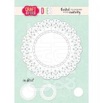 CW143 Wykrojnik /Die-Sweet Doily  - serwetka  - Craft&You Design