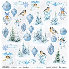 CH-06  Christmas 06 - Arkusz Do Wycinania 30,5x30,5cm ScrapAndMe