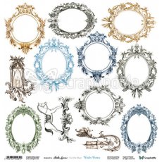 WF  Winter Frames - Arkusz Do Wycinania 30,5x30,5cm ScrapAndMe