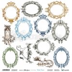 WF Winter Frames - Arkusz Do Wycinania 30,5x30,5cm ScrapAndMe