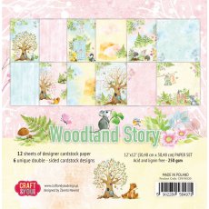 CPS-WS30 Zestaw papierów 30,5x30,5cm-Craft&You Design - WOODLAND STORY