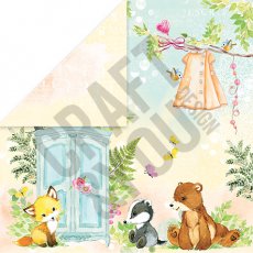 CP-WS02 Papier dwustronny Craft&You Design 30,5x30,5 WOODLAND STORY 02