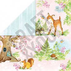 CP-WS04 Papier dwustronny Craft&You Design 30,5x30,5 WOODLAND STORY 04