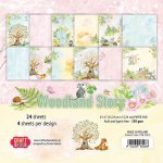 CPB-WS15 Bloczek/Paper pad 15x15 - WOODLAND STORY-Craft&You Design